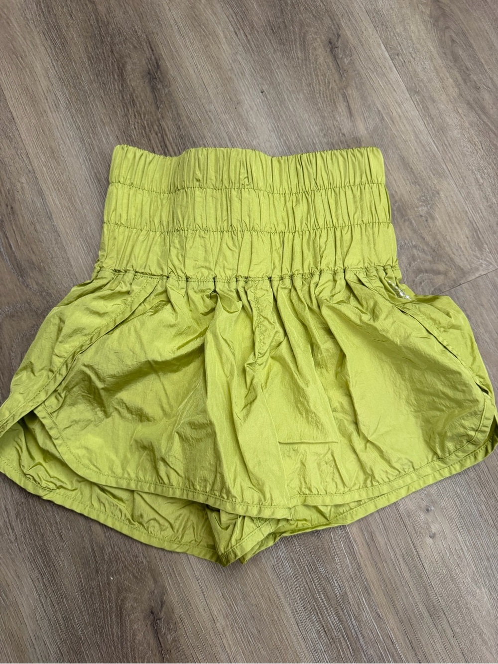 FP Movement High Rise Running Shorts Women’s XS Green 0502